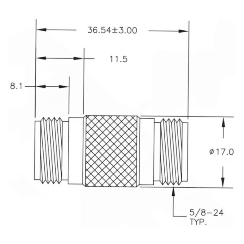 N-Type Female to N-Type Female Adapter - Image 2